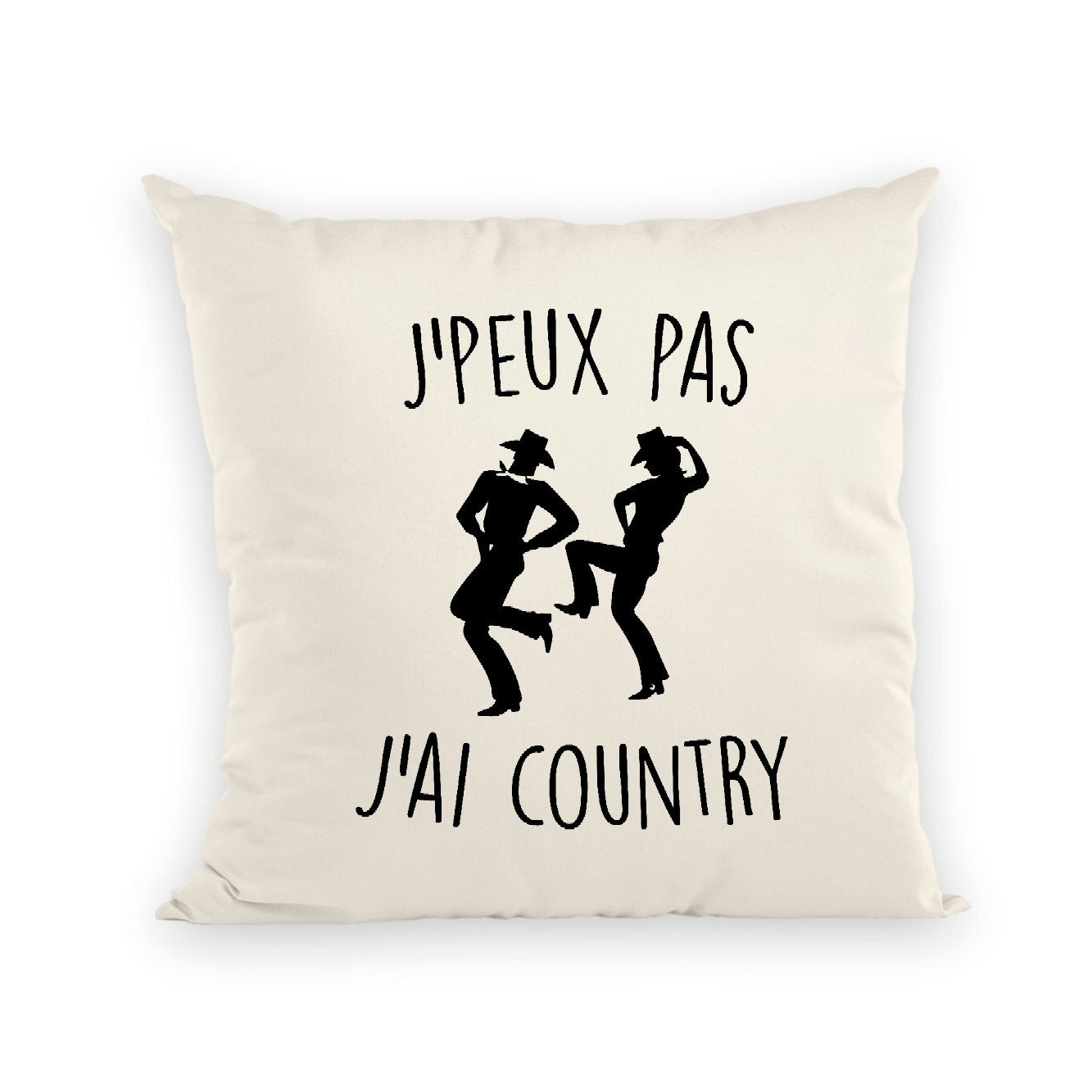 Coussin J'peux pas j'ai country 