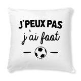 Coussin J'peux pas j'ai foot 