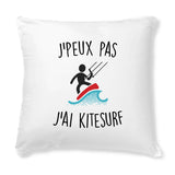 Coussin J'peux pas j'ai kitesurf 