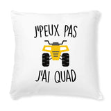 Coussin J'peux pas j'ai quad 