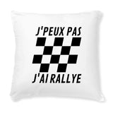 Coussin J'peux pas j'ai rallye 