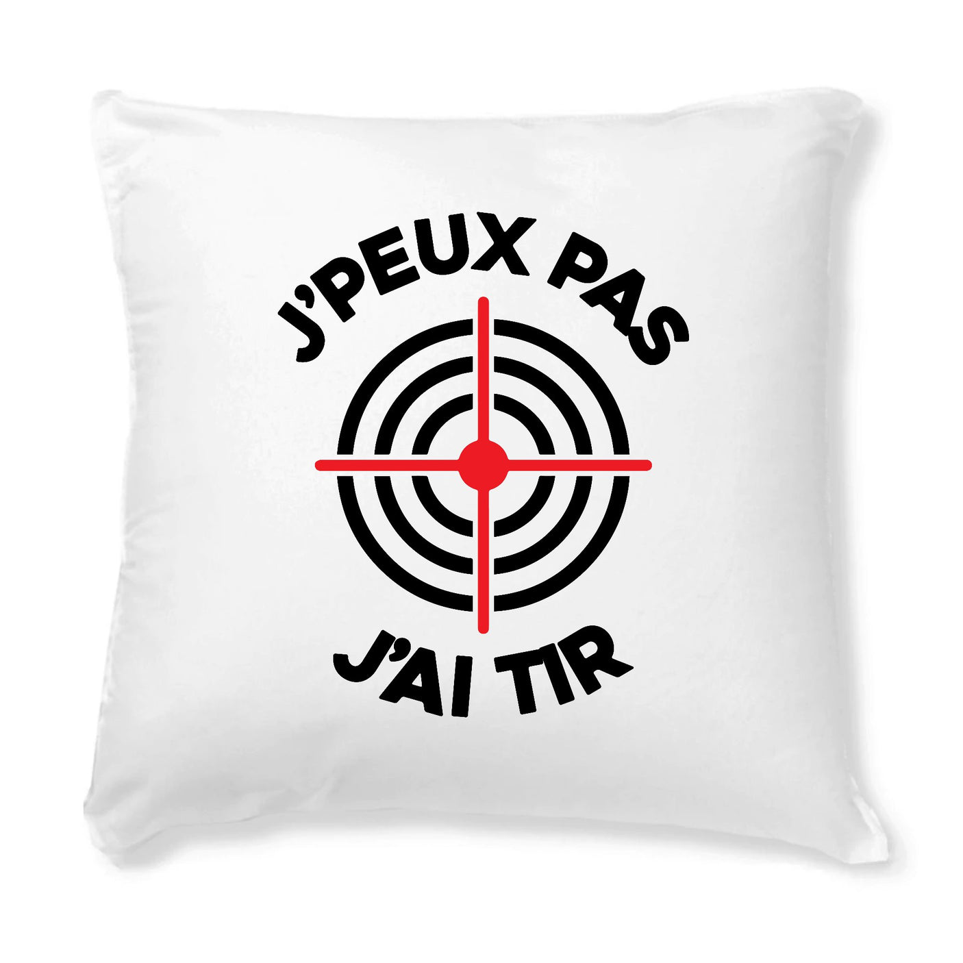 Coussin J'peux pas j'ai tir 