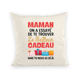 Coussin Le meilleur cadeau pour maman 