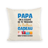 Coussin Le meilleur cadeau pour papa 