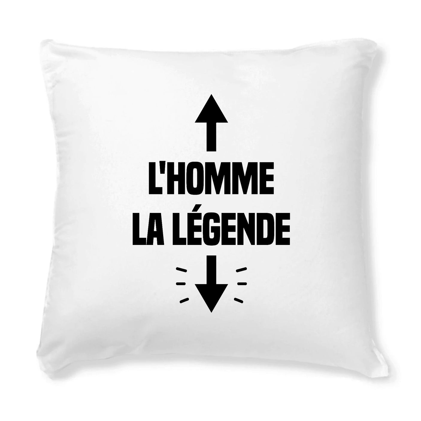 Coussin L'homme la légende 