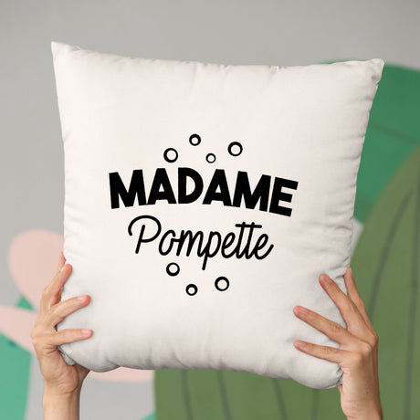 Coussin Madame pompette Beige