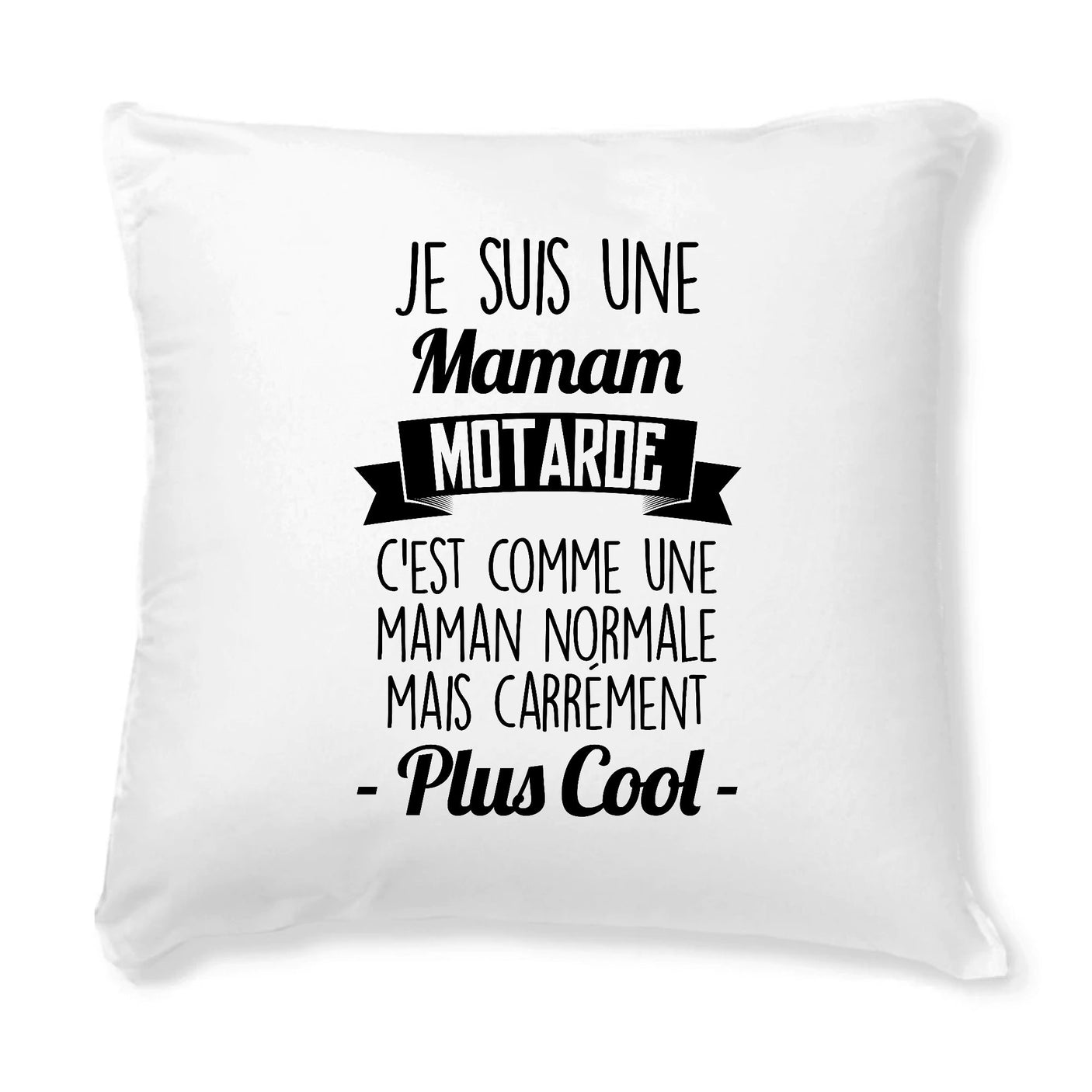 Coussin Maman motarde 