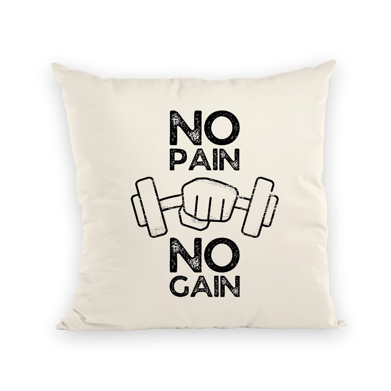 Coussin No pain no gain 