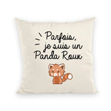 Coussin Panda roux 