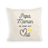 Coussin Papa maman se sont dit oui 