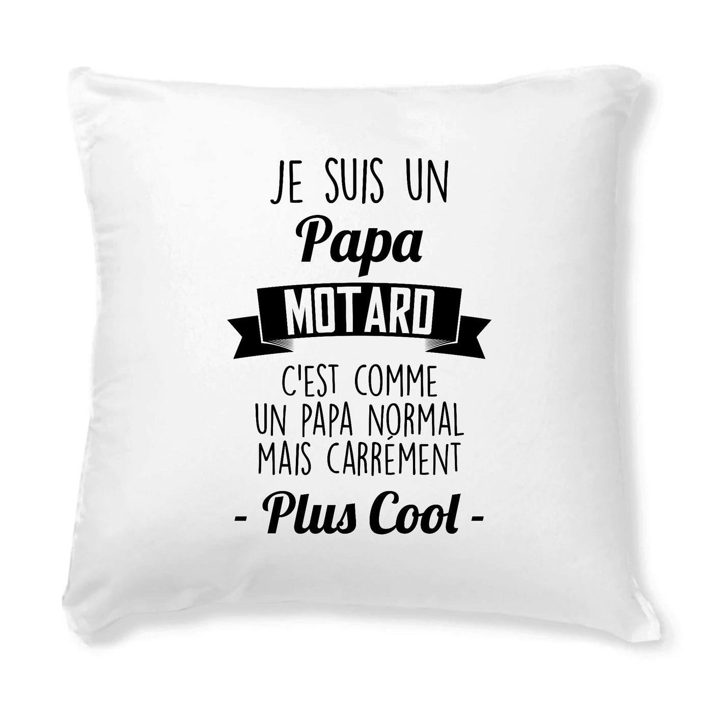 Coussin Papa motard 