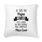 Coussin Papa motard 