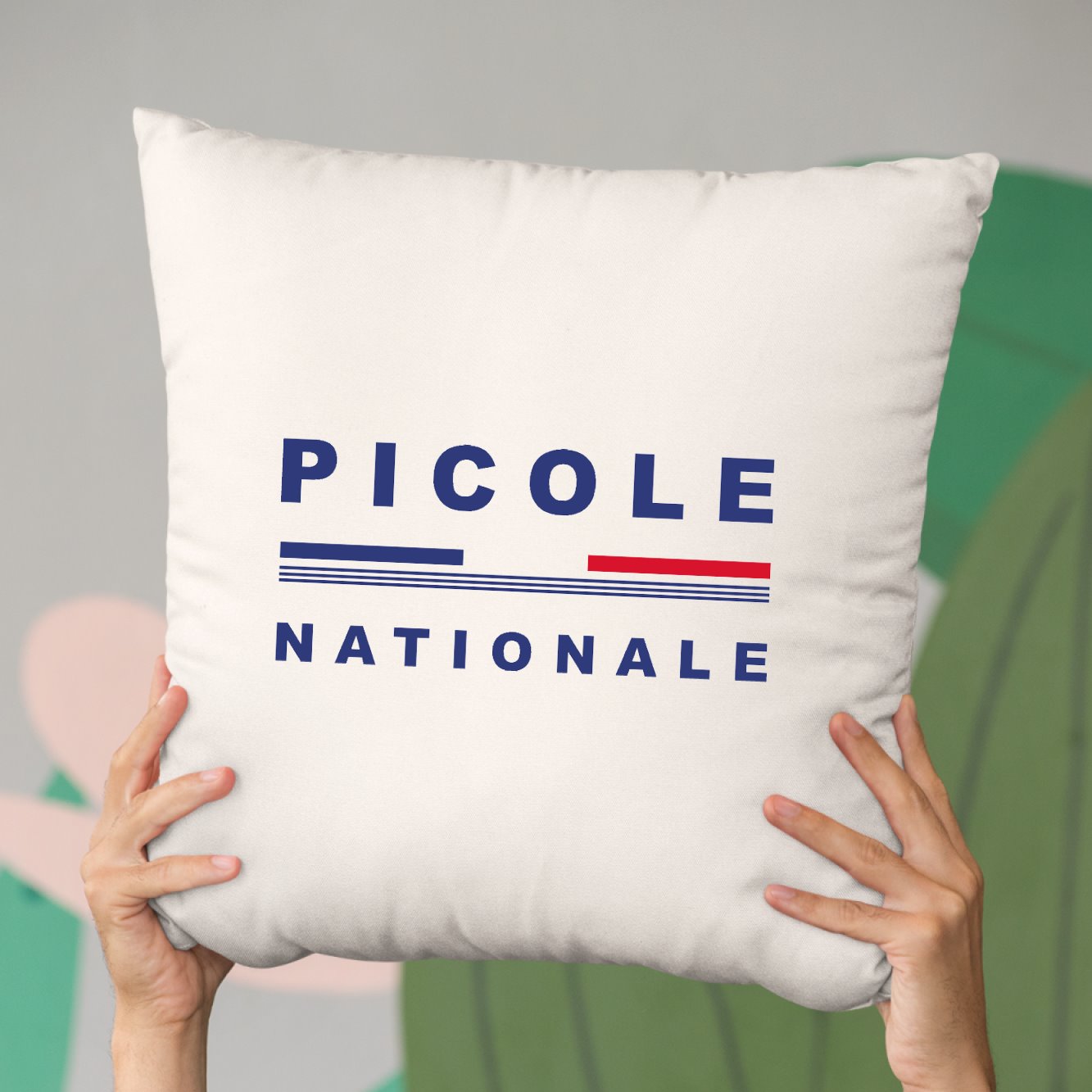 Coussin Picole Nationale Beige