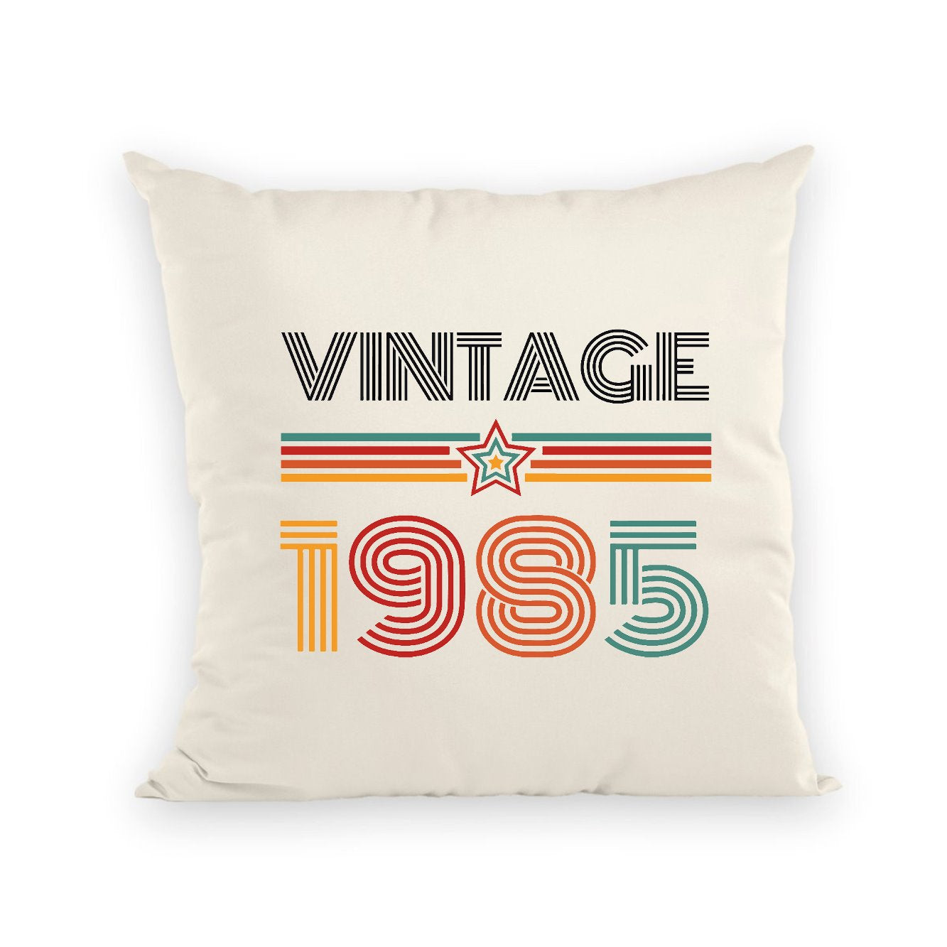 Coussin Vintage année 1985 