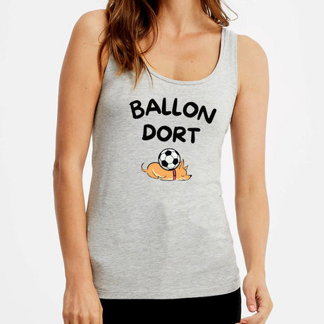 Débardeur Femme Ballon dort Gris