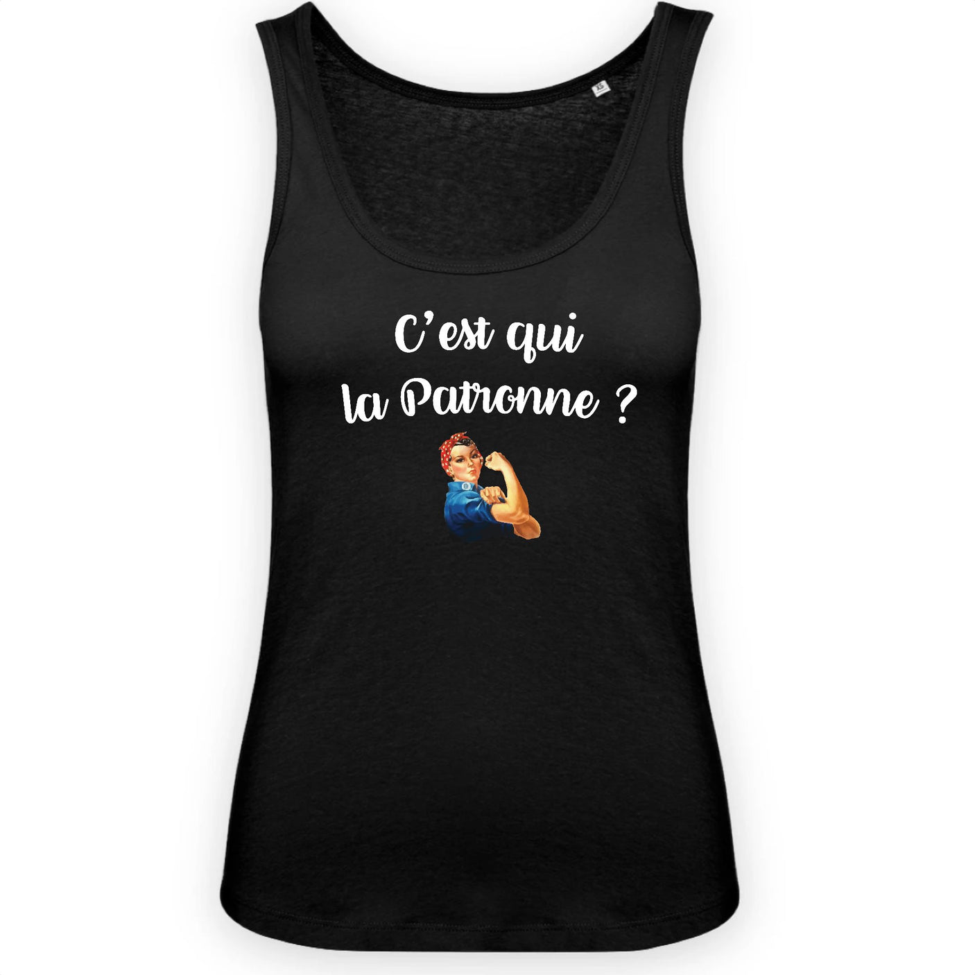 Débardeur Femme C'est qui la patronne 