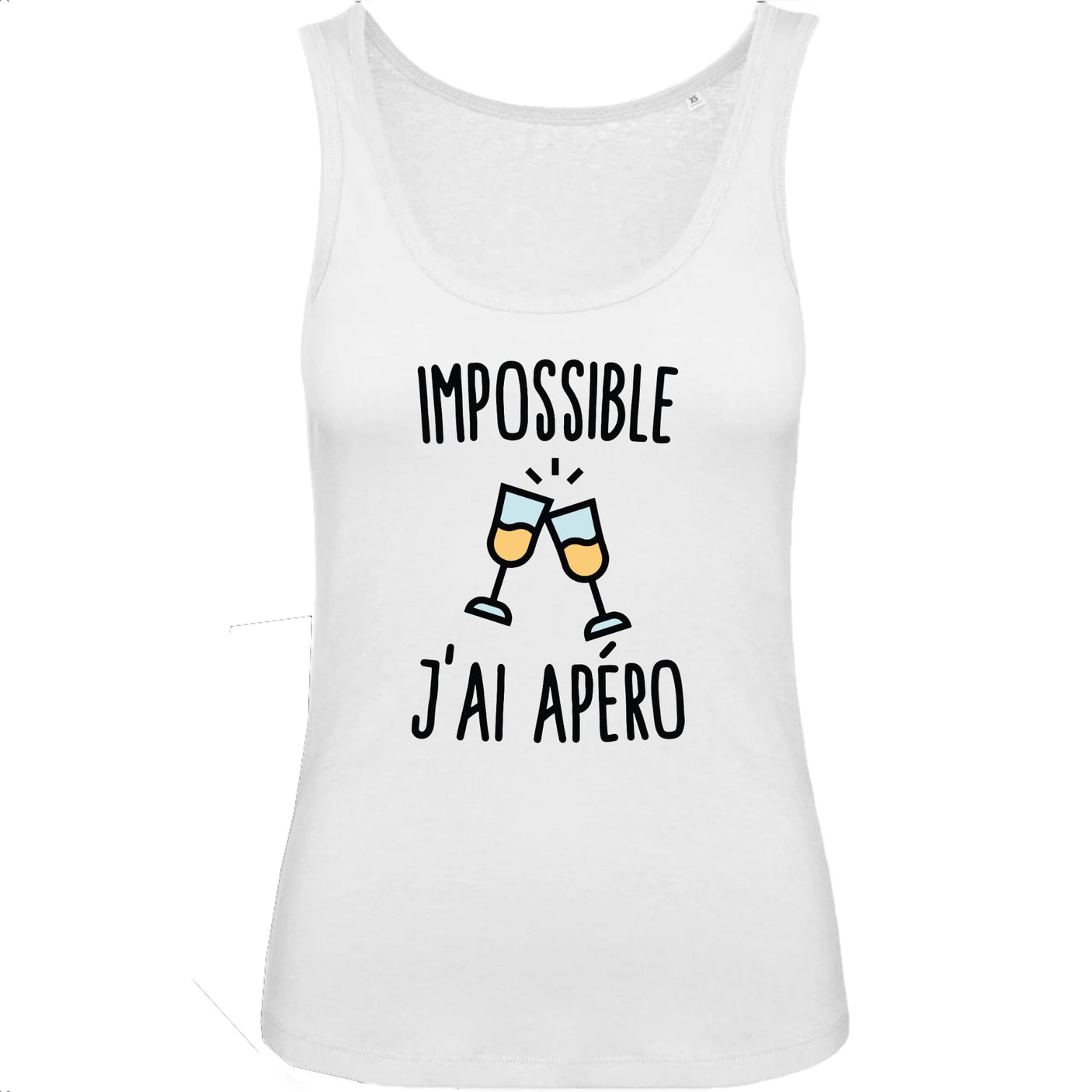 Débardeur Femme Impossible j'ai apéro 