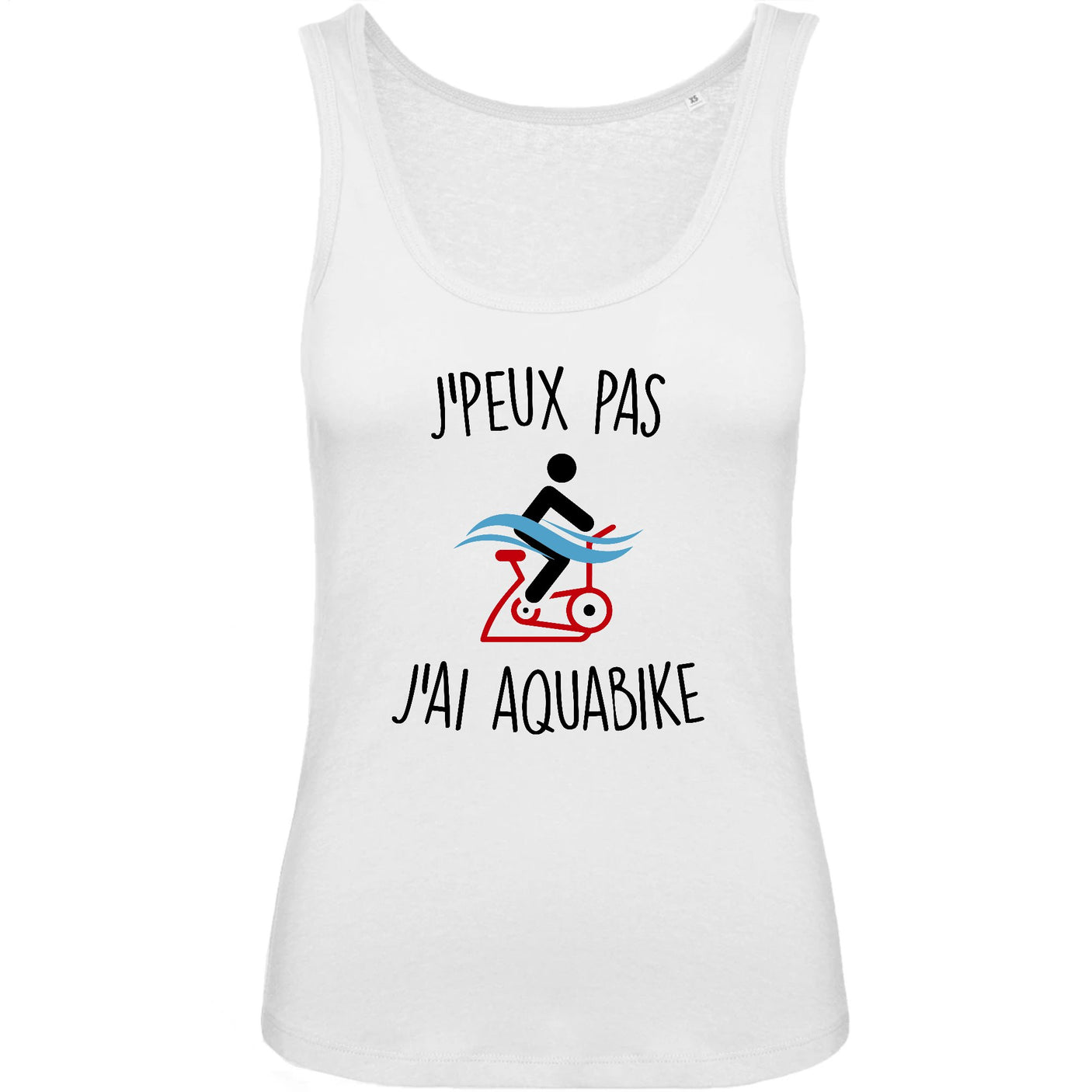 Débardeur Femme J'peux pas j'ai aquabike 