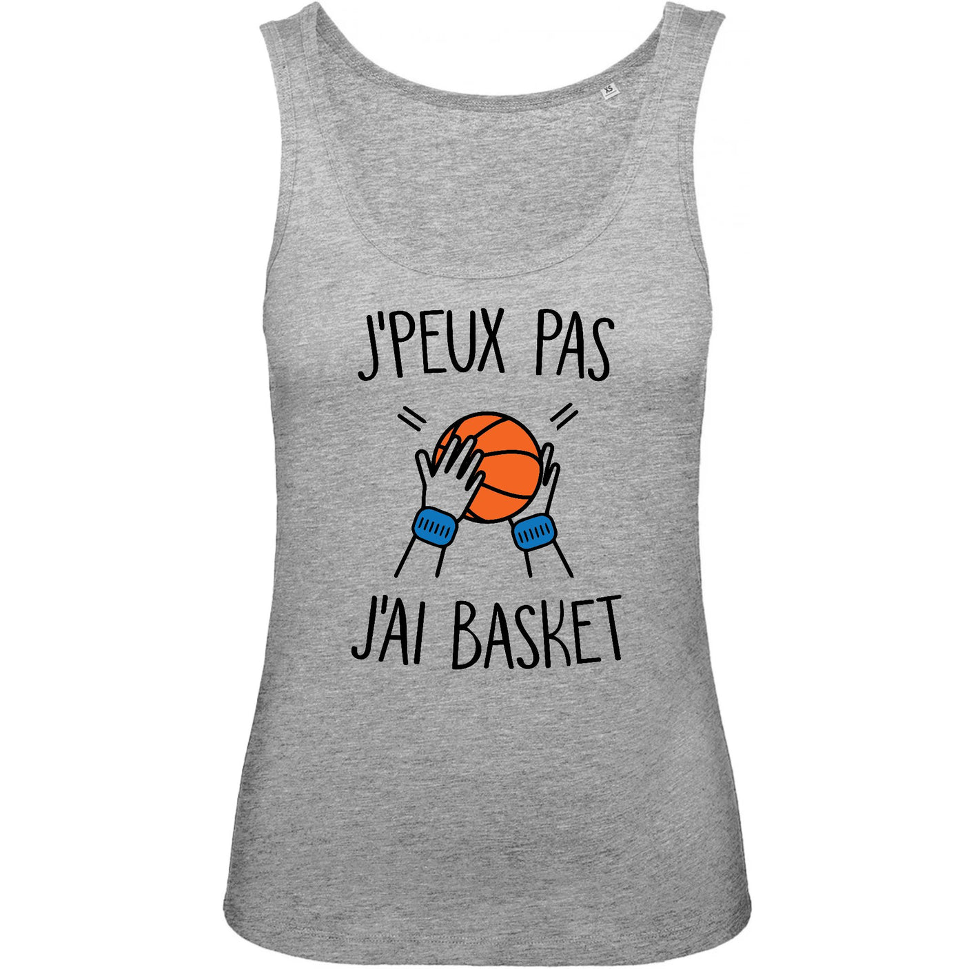 Débardeur Femme J'peux pas j'ai basket 