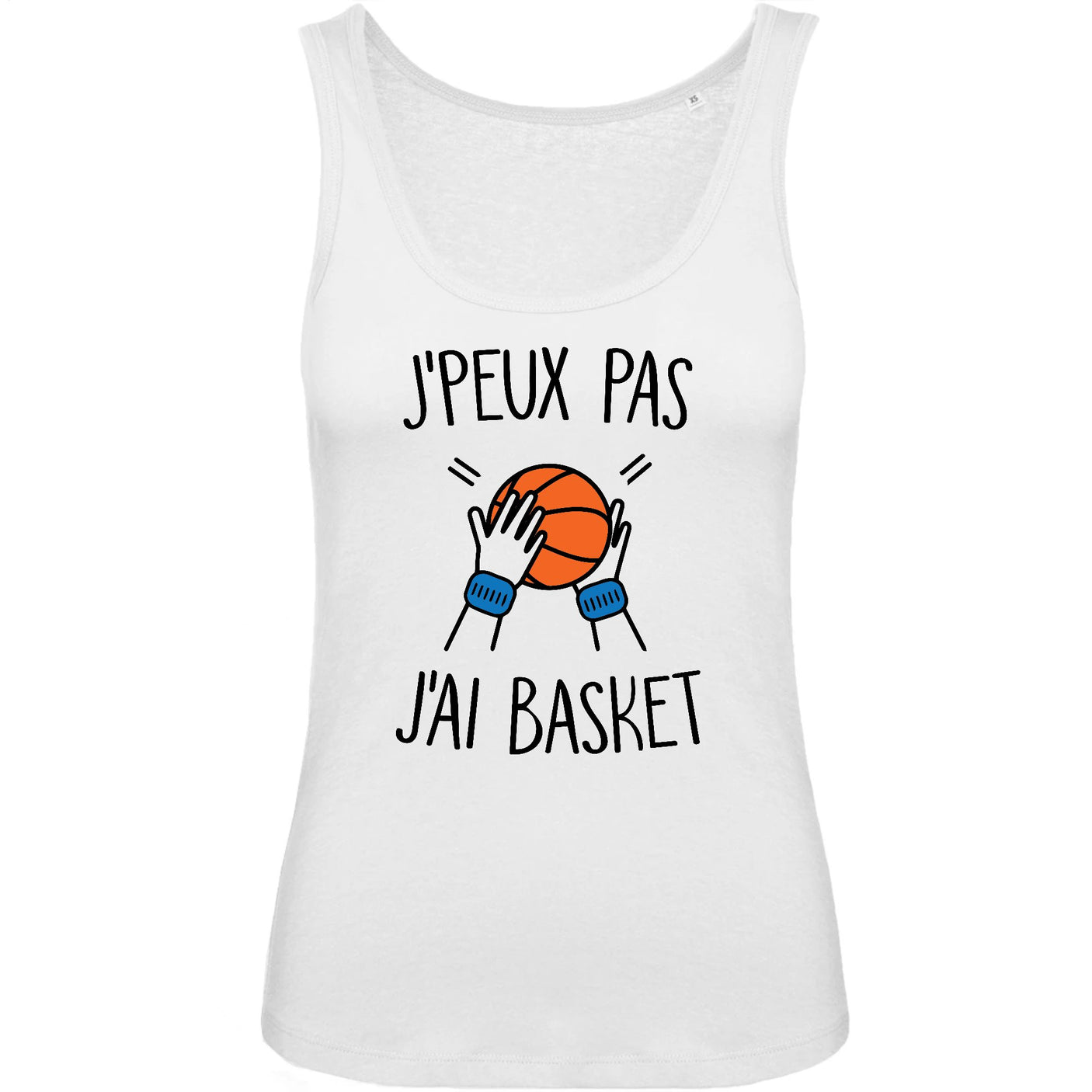 Débardeur Femme J'peux pas j'ai basket 