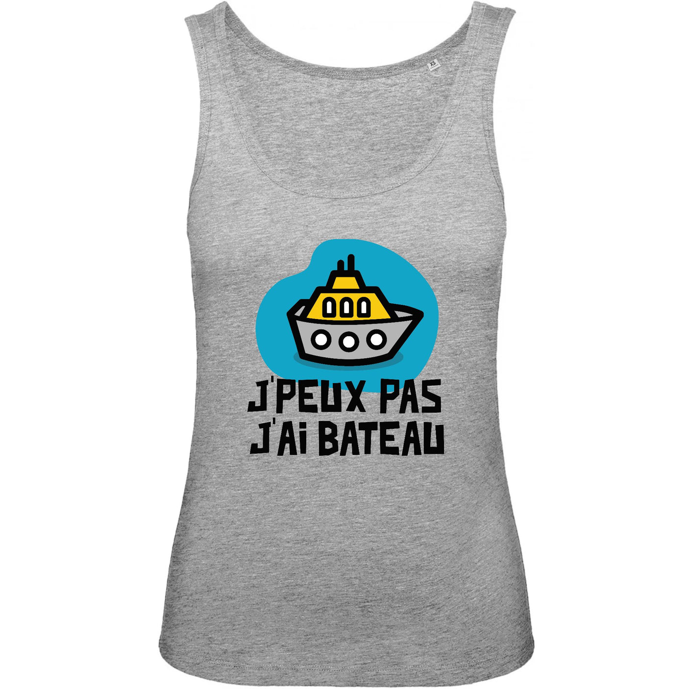 Débardeur Femme J'peux pas j'ai bateau 