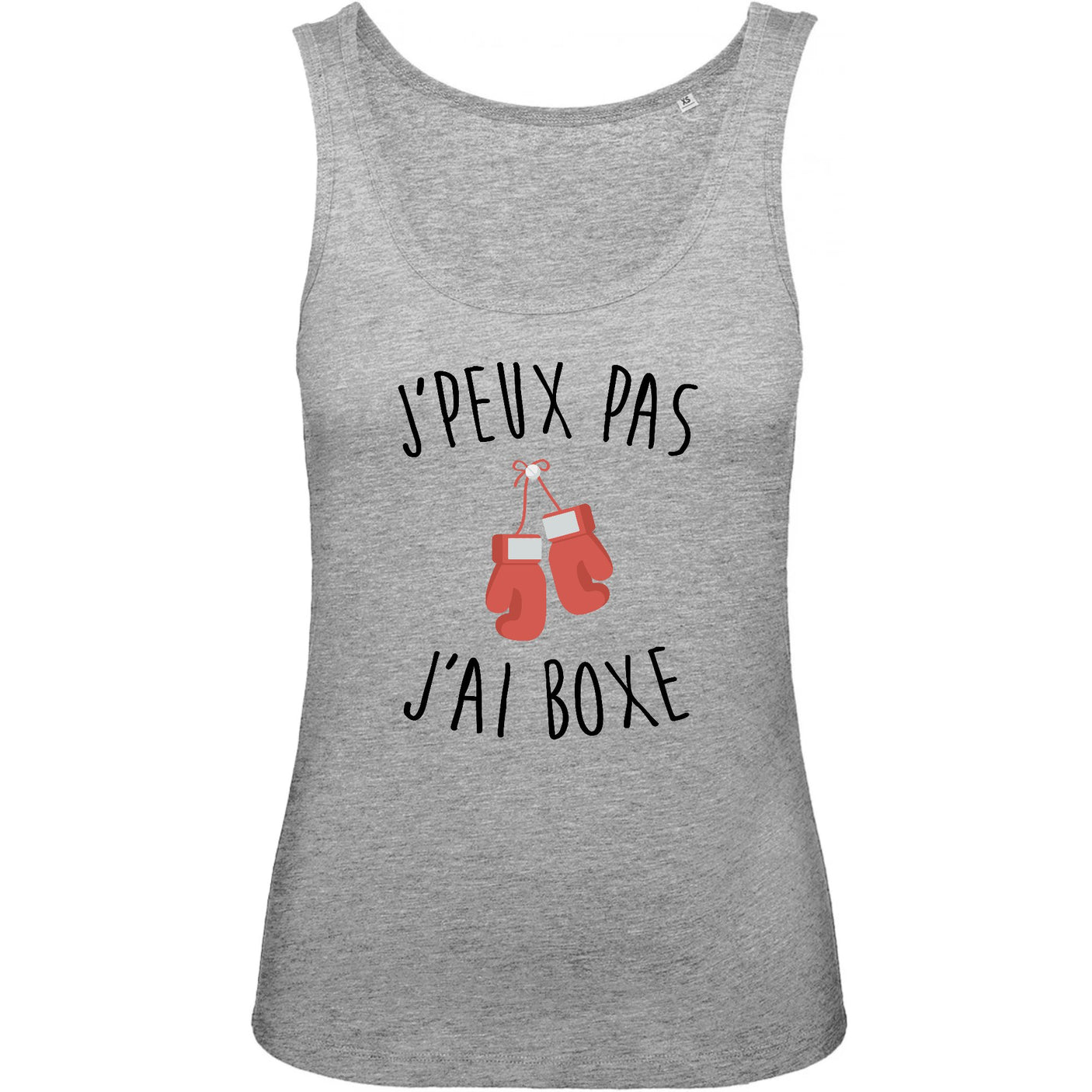 Débardeur Femme J'peux pas j'ai boxe 