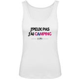 Débardeur Femme J'peux pas j'ai camping 