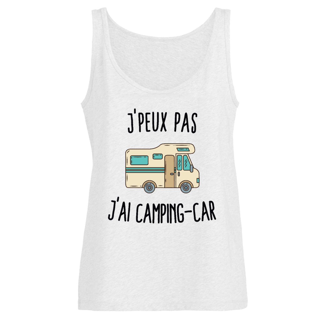 Débardeur Femme J'peux pas j'ai camping-car 