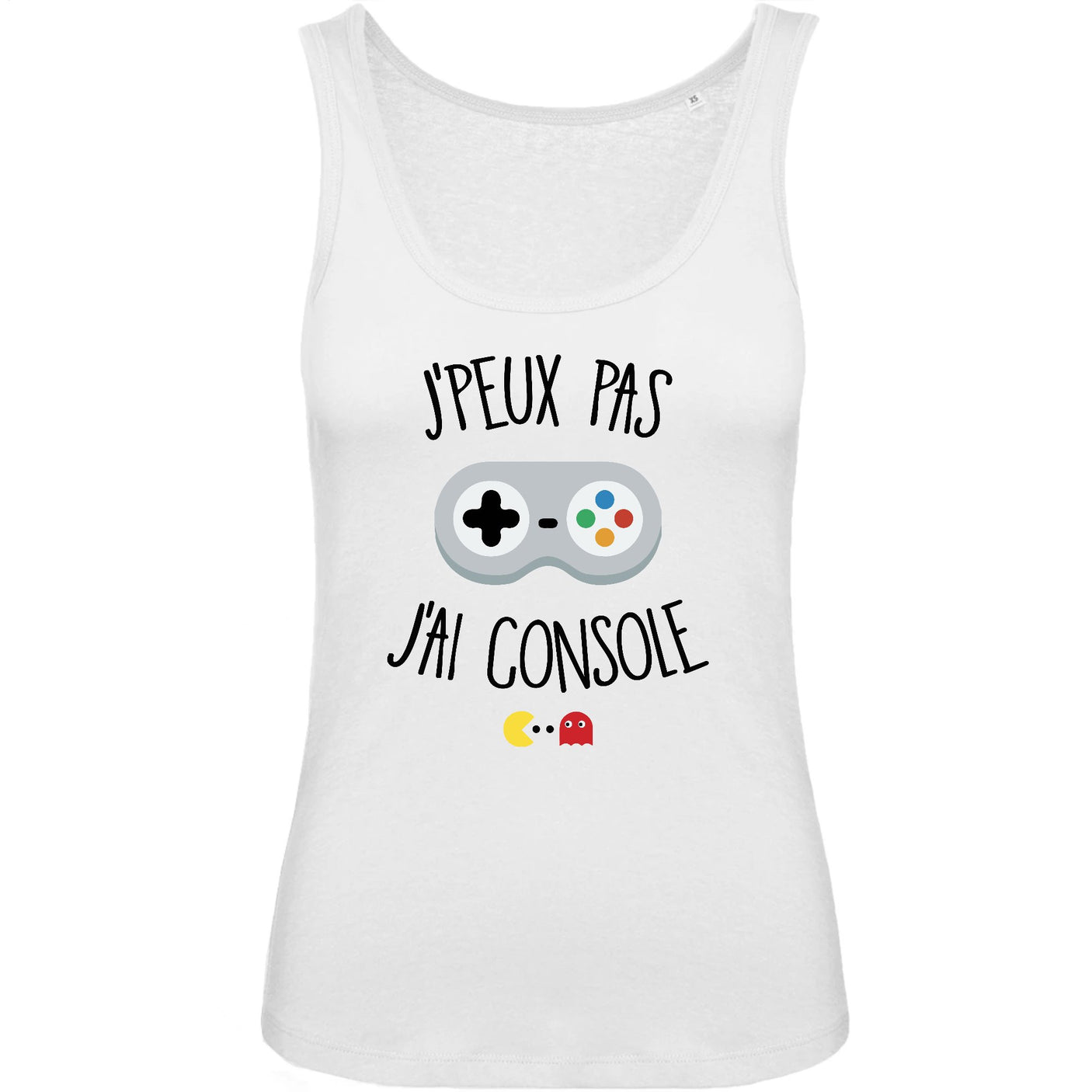 Débardeur Femme J'peux pas j'ai console 