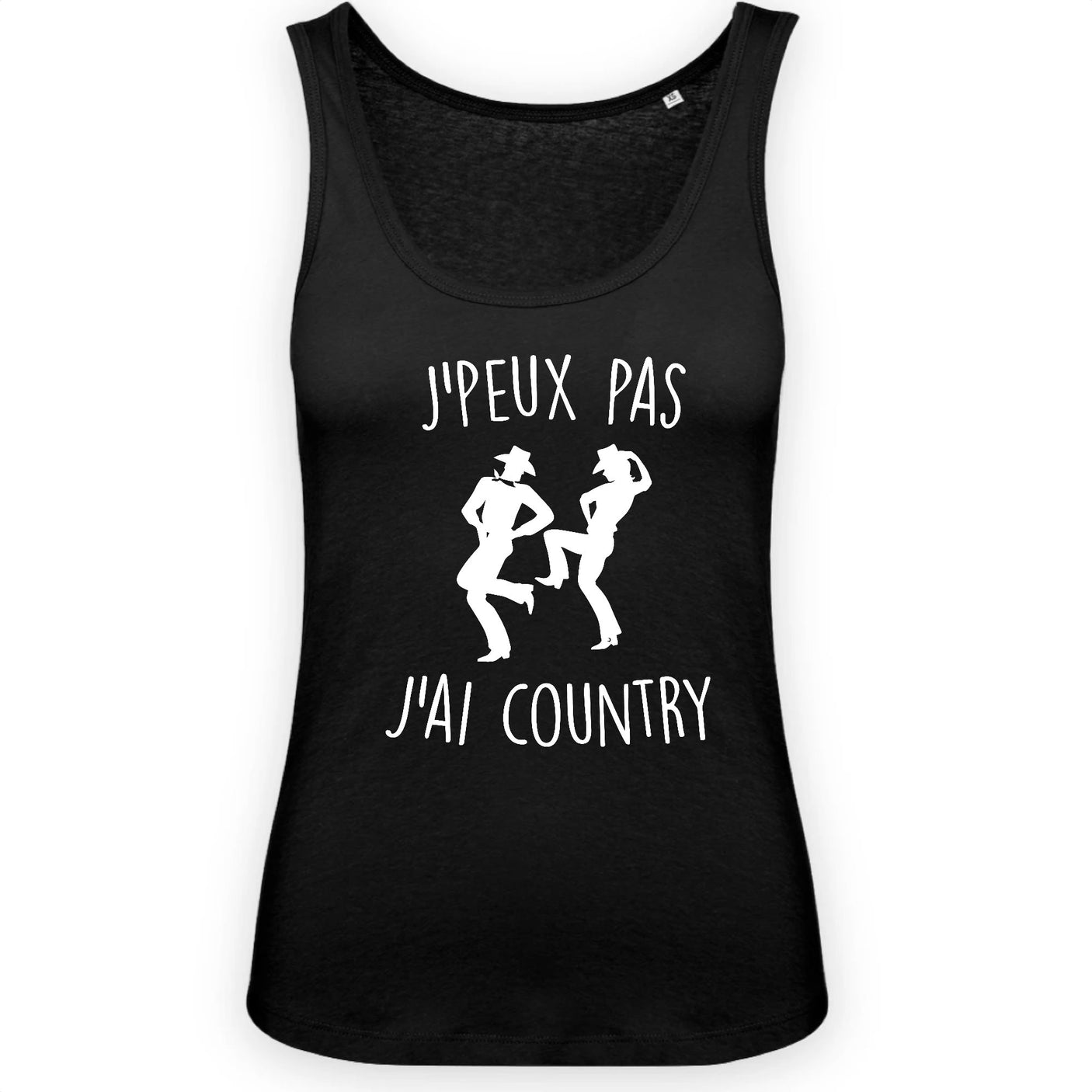 Débardeur Femme J'peux pas j'ai country 