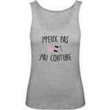 Débardeur Femme J'peux pas j'ai couture 