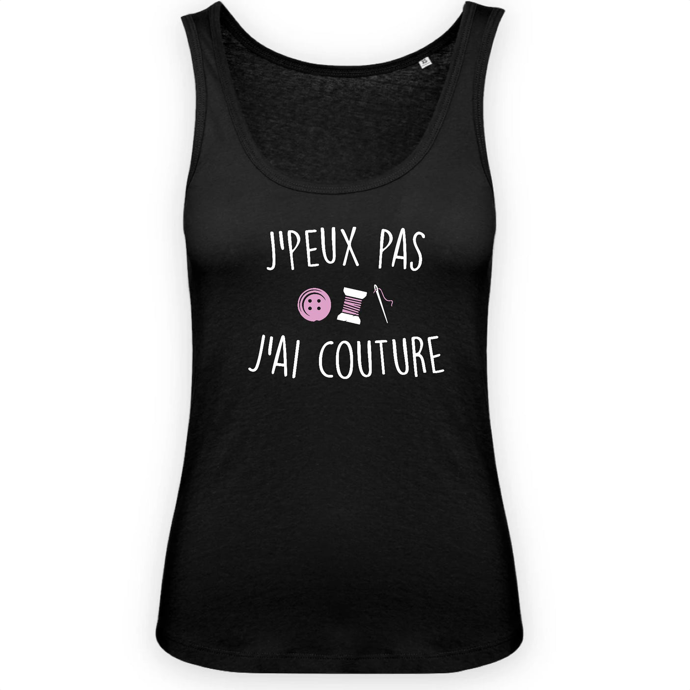 Débardeur Femme J'peux pas j'ai couture 