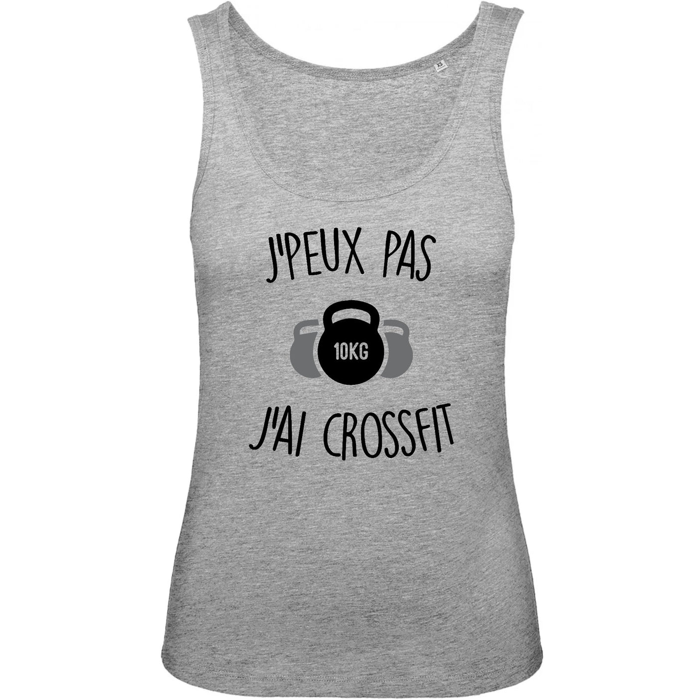 Débardeur Femme J'peux pas j'ai crossfit 