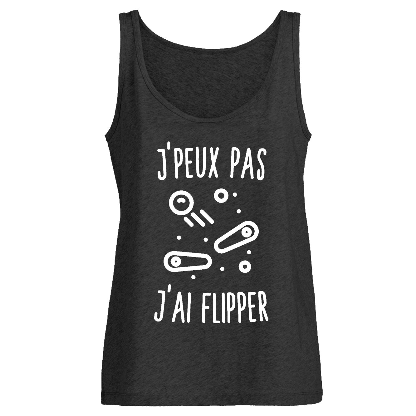 Débardeur Femme J'peux pas j'ai flipper 