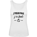 Débardeur Femme J'peux pas j'ai foot 