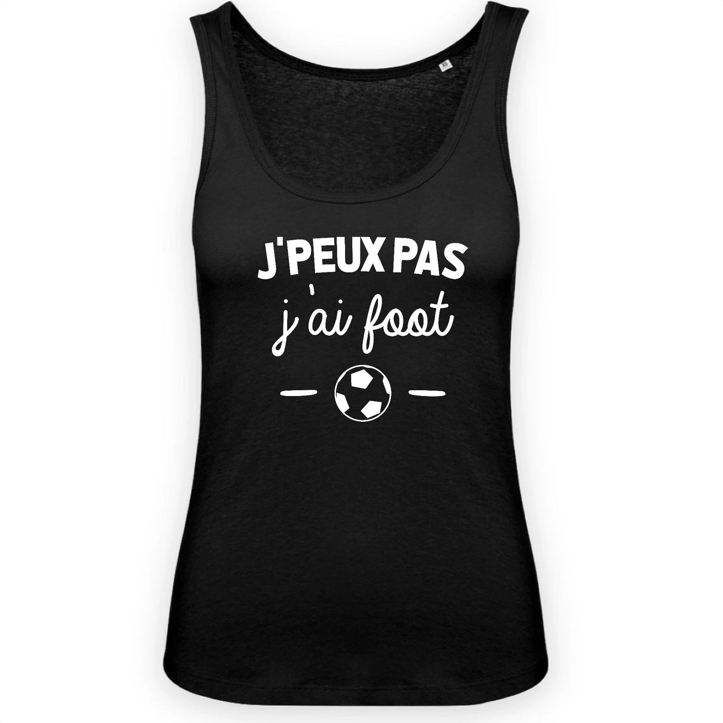 Débardeur Femme J'peux pas j'ai foot 