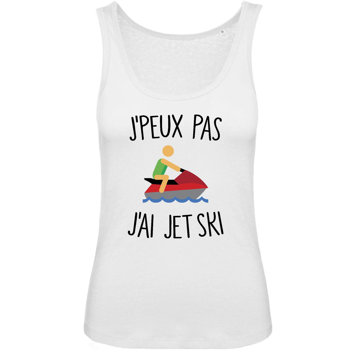 Débardeur Femme J'peux pas j'ai jet ski 
