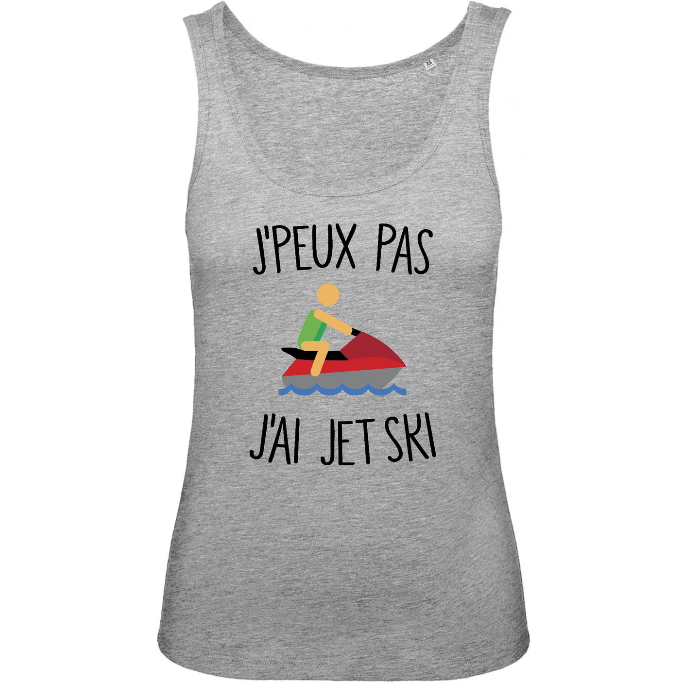 Débardeur Femme J'peux pas j'ai jet ski 