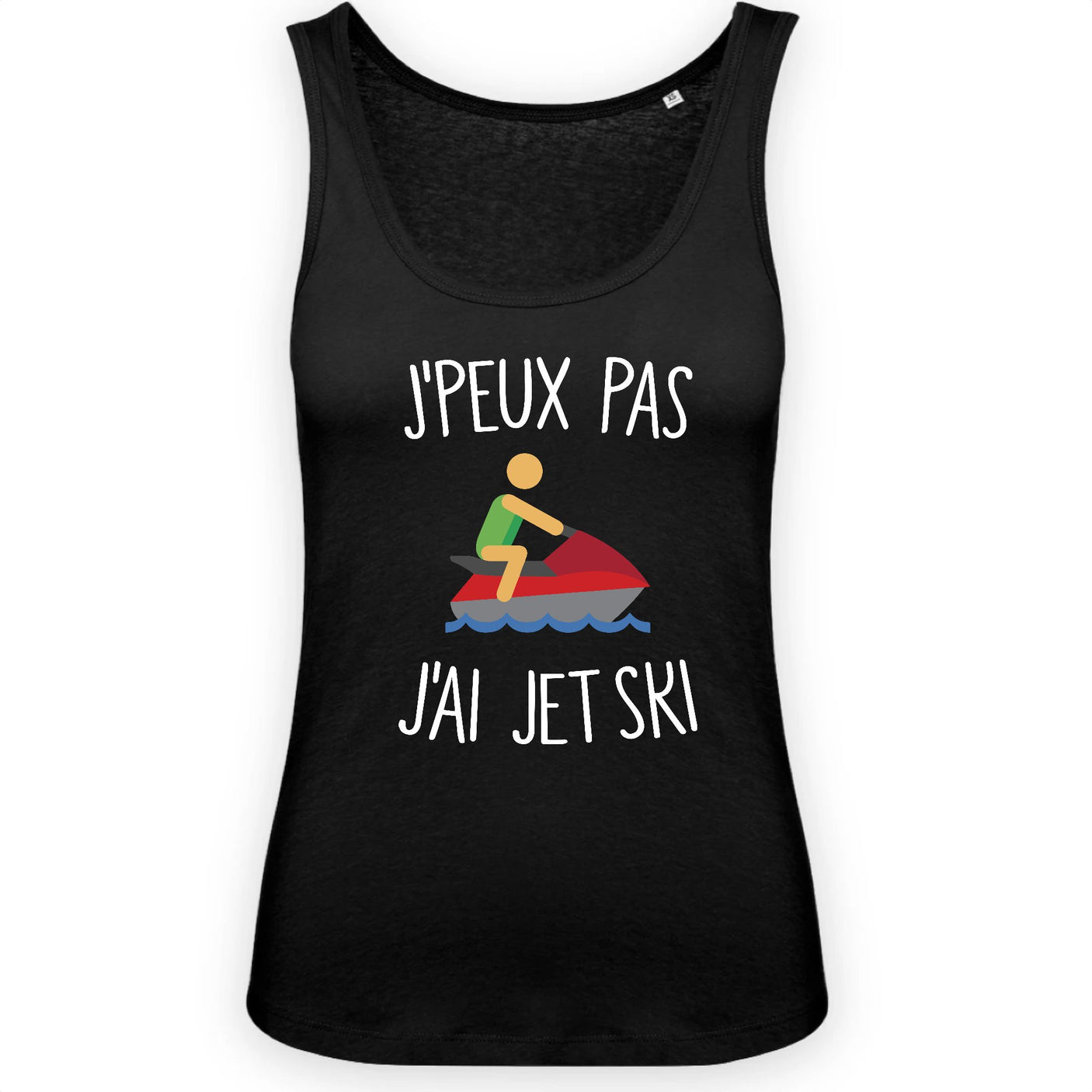 Débardeur Femme J'peux pas j'ai jet ski 