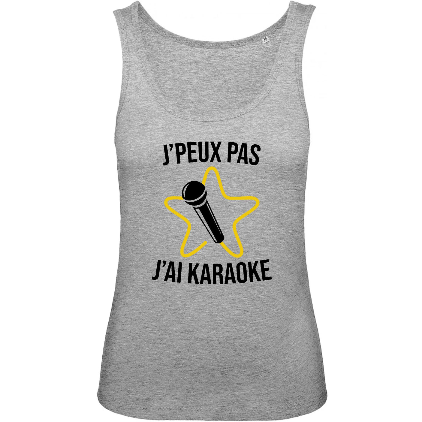 Débardeur Femme J'peux pas j'ai karaoke 