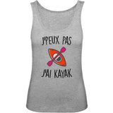 Débardeur Femme J'peux pas j'ai kayak 