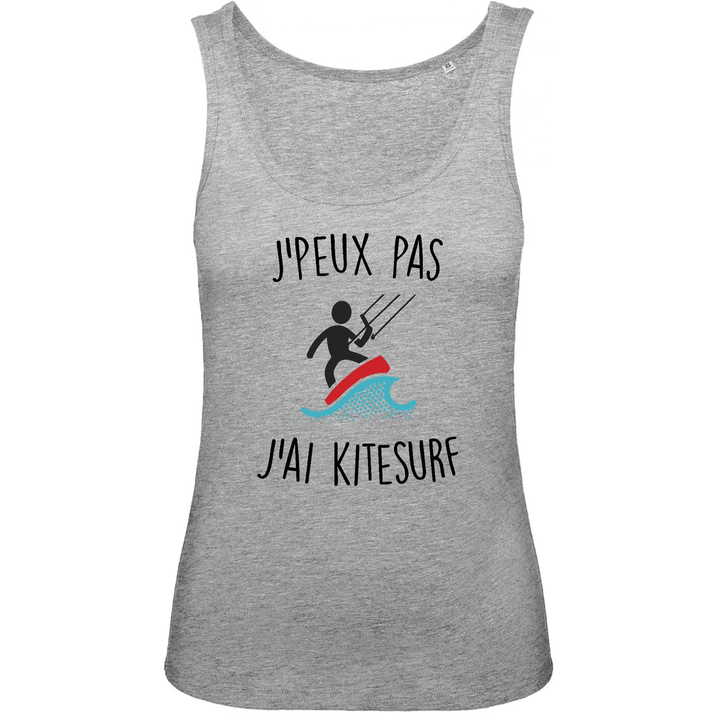 Débardeur Femme J'peux pas j'ai kitesurf 