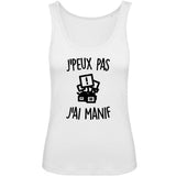 Débardeur Femme J'peux pas j'ai manif 