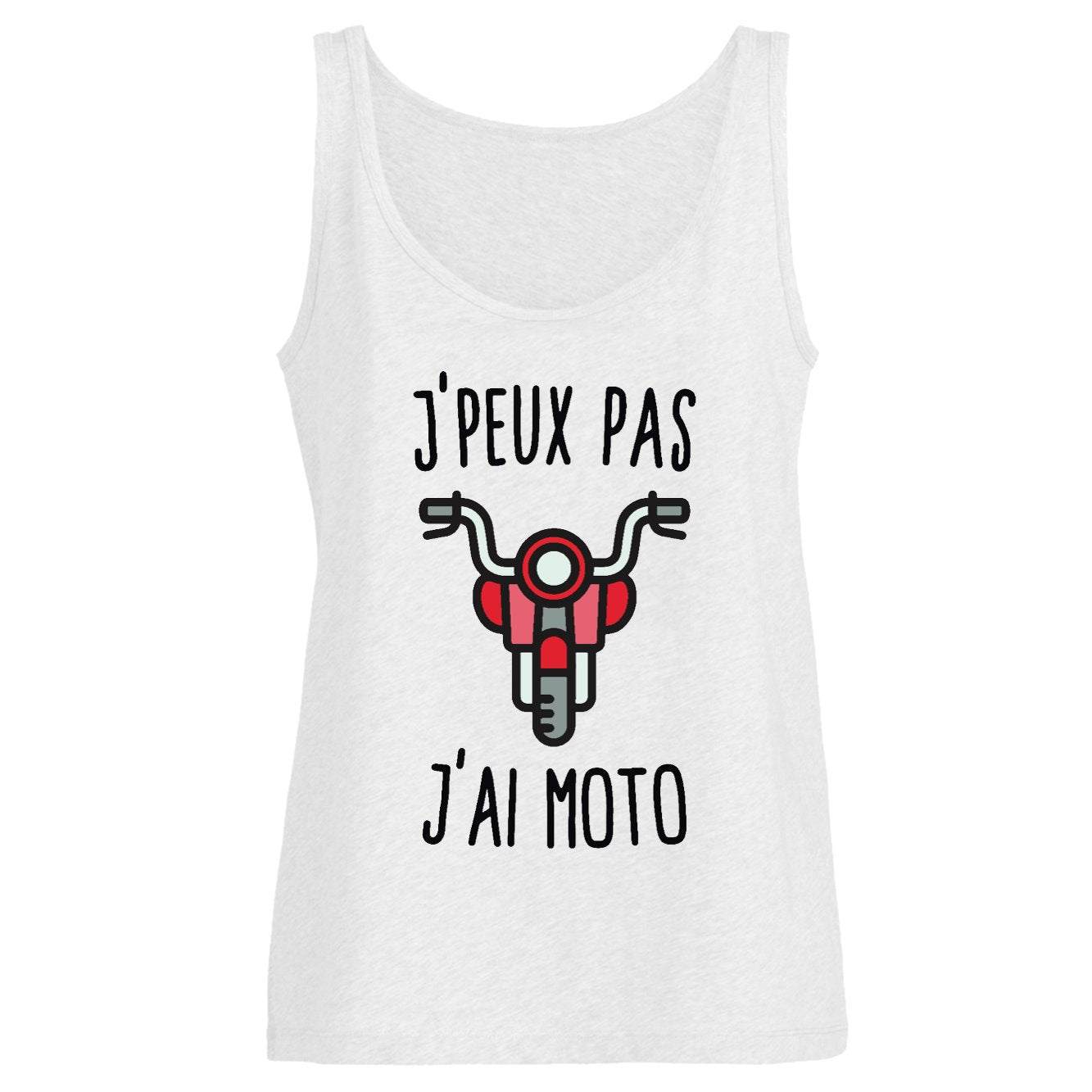 Débardeur Femme J'peux pas j'ai moto 