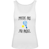 Débardeur Femme J'peux pas j'ai padel 