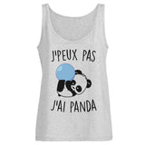 Débardeur Femme J'peux pas j'ai panda 