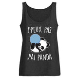 Débardeur Femme J'peux pas j'ai panda 