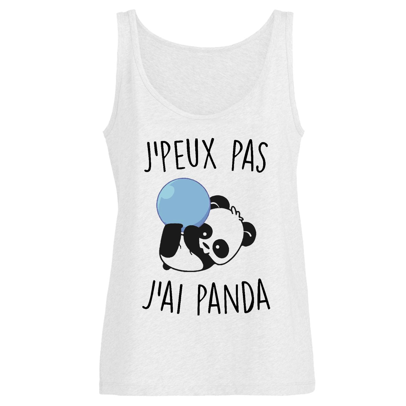 Débardeur Femme J'peux pas j'ai panda 
