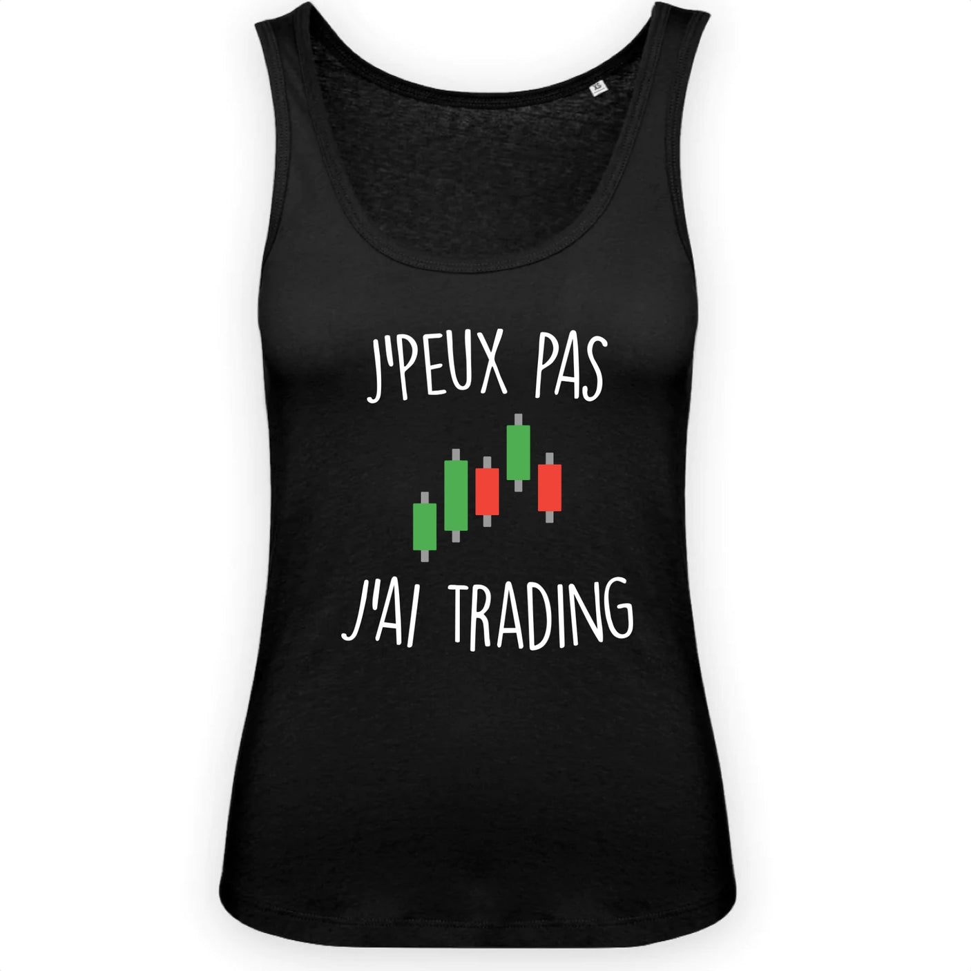 Débardeur Femme J'peux pas j'ai trading 