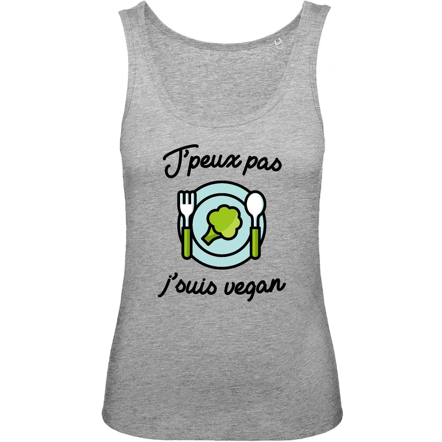 Débardeur Femme J'peux pas j'suis vegan 